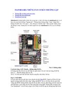 Tài liệu MAINBOARD: NHỮNG PAN CƠ BẢN THƯỜNG GẶP pdf