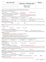 Gián án KTRA 1 TIẾT Lần2-HK2 LÝ 12CB MÃ ĐỀ 212 ( Có ĐA)