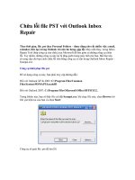 Tài liệu Chữa lỗi file PST với Outlook Inbox Repair pdf