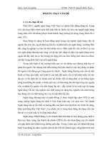 Đánh giá chất lượng tín dụng tại ngân hàng TMCP đông á   chi nhánh huế 