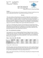  BÀI THU HOẠCH Kinh tế Đối Ngoại 