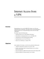 Tài liệu Internet Access from a VPN doc