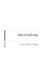 Anten và truyền sóng