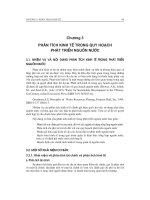 Tài liệu Quy hoạch, quản lý nguồn nước( chương 3) doc