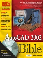 Tài liệu AutoCad 2002 Bible P1 doc