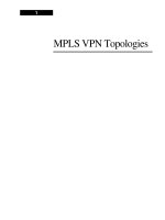 Tài liệu MPLS VPN Topologies docx
