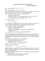 Bài soạn BaiTapTetLop8-2011