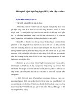 Tài liệu Phòng trừ bệnh hại tổng hợp (IPM) trên cây cà chua docx