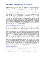 Tài liệu Sản xuất thức ăn tự chế cho lợn đạt hiệu quả cao doc