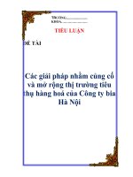 Tài liệu Tiểu luận: 