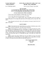 Gián án QUYẾT ĐỊNH V/v ban hành Quy định chế độ trợ cấp và tiền thưởngỦY BAN NHÂN DÂN TỈNH LÂM ĐỒNG