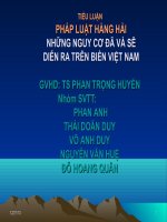 Tài liệu Pháp luật hàng hải pptx
