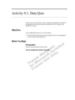 Tài liệu Activity 9.1: Data Quiz docx