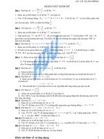 Tài liệu ứng dụng khảo sát hàm số