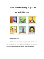 Tài liệu Bệnh Đái tháo đường là gì? doc