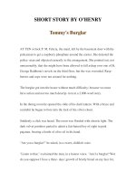 Tài liệu LUYỆN ĐỌC TIẾNG ANH QUA TÁC PHẨM VĂN HỌC-SHORT STORY BY O’HENRY- Tommy''''s Burglar pdf