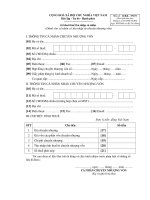 Tài liệu Mẫu tờ khai thuế thu nhập cá nhân pdf