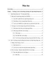 Thực trạng rủi ro tín dụng tại chi  nhánh ngân hàng ngoại thương hà nội 