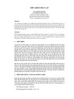 Tài liệu Điều khiển phân cặp pptx