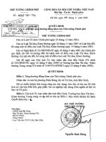 Tài liệu Quyết định số 1535/QĐ-TTg docx