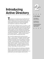 Tài liệu Introducing Active Directory pdf