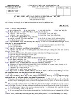 Bài giảng De thi GVG THCS