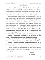 Hoàn thiện công tác hạch toán doanh thu,chi phí và xác định kết quả kinh doanh tại công ty cổ phần vận tải và dịch vụ môi trường công lý 