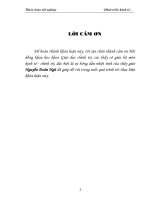 Phát triển kinh tế nông nghiệp, nông thôn trên địa bàn huyện hoằng hoá (thanh hoá) theo hướng sản xuất hàng hoá 