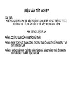 NHỮNG GIẢI PHÁP CHỦ YẾU NHẰM TĂNG KHẢ NĂNG THẮNG THẦU       Ở CÔNG TY CỔ PHẦN ĐẦU TƯ VÀ XÂY DỰNG GIA LÂM