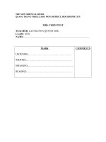 Bài giảng bai kiem tra let''''s go 1