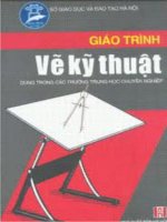 Tài liệu Giáo trình vẽ kỹ thuật P3 doc