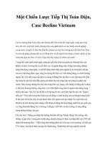 Tài liệu Một Chiến Lược Tiếp Thị Toàn Diện doc