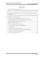 Đề tài phân tích phạm vi ảnh hưởng của thuế 