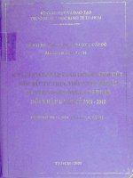 Một số giải pháp tăng cường thu hút vốn đầu tư trực tiếp nước ngoài tại việt nam trong giai đoạn hội nhập kinh tế 2003 - 2010 đề tài nghiên cứu khoa học cấp bộ 