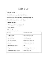 Tài liệu Tiếng việt lớp 1 - Bài 33: ôi - ơi docx