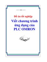Tài liệu Đồ án tốt nghiệp: Viết chương trình ứng dụng của PLC OMRON pdf