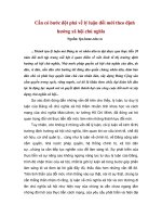 Tài liệu Cần có bước đột phá về lý luận đổi mới theo định hướng xã hội chủ nghĩa pptx