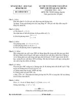 Tài liệu Đề thi chuyên toán Quang Trung 2011 đề chung có đáp án docx