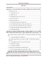 Một số biện pháp nâng cao hiệu quả sử dụng vốn tại công ty khai thác công trình thuỷ lợi an hải 