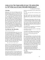 Tài liệu Nâng cao các kỹ năng về di truyền, sinh sản và lai tạo giống bò thịt nhiệt đới- chương 16 ppt