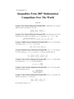 Tài liệu Bất đẳng thức luyện thi ppt