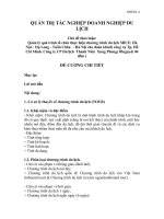 QUẢN TRỊ tác NGHIỆP DOANH NGHIỆP DU LỊCH(2) 