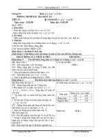 Bài giảng Đề tài toán