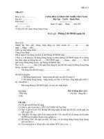 Tài liệu Công văn về thay đổi, bổ sung thang bảng lương ppt