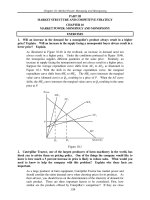 Tài liệu Bài tập về Kinh tế vĩ mô bằng tiếng Anh - Chương 10 ppt