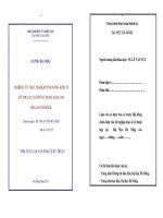 Nghiên cứu thực nghiệm tính năng kinh tế kỹ thuật của ôtô sử dụng xăng a95 pha 10% ethanol 