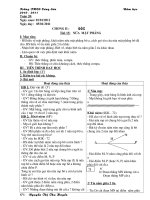 Bài soạn Giao an hinh k II