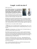 Tài liệu Complê - tư thế của chú rể doc