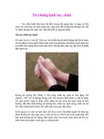 Tài liệu Trị chứng lạnh tay-chân