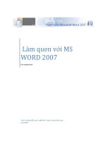 Tài liệu Học MSword2007 doc